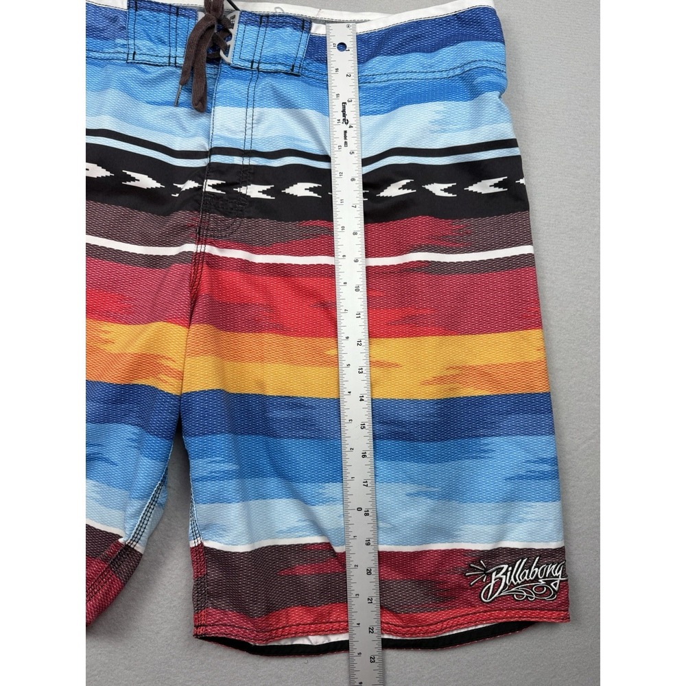 Billabong Inicio De Ola Mexican Aztec Board Shorts Mens 42 11" Swim Trunks View 6
